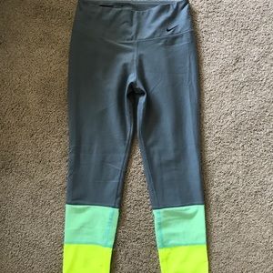 Nike dri-fit grey leggings